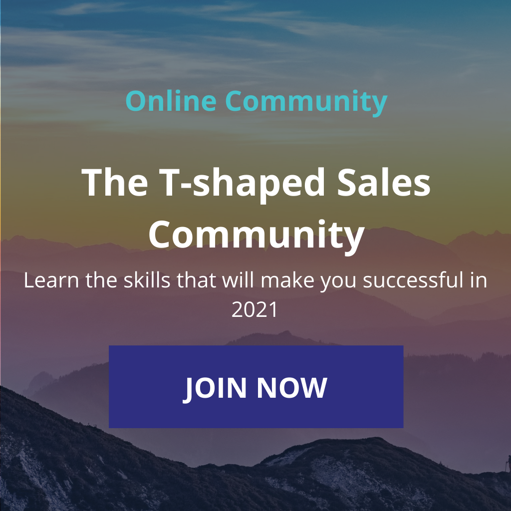T-shaped Sales Community