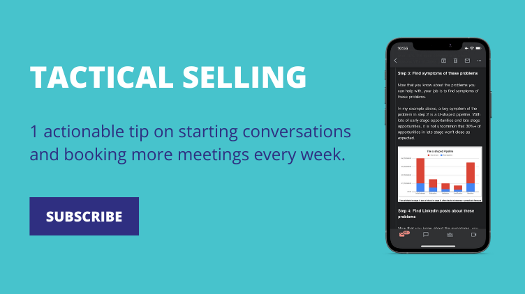 Tactical Selling Newsletter