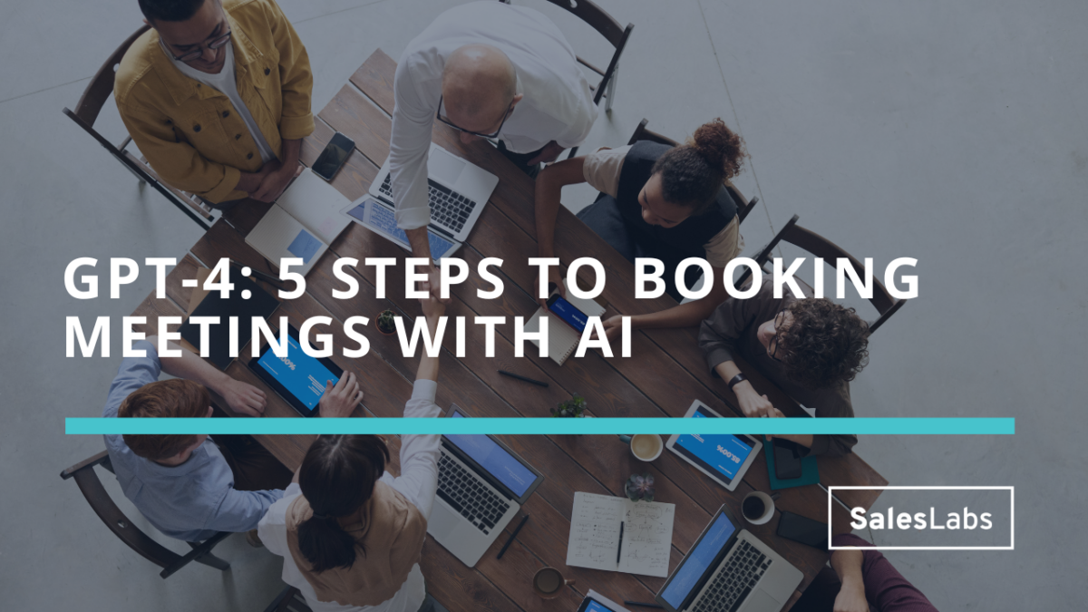 GPT-4: 5 steps to booking meetings with AI
