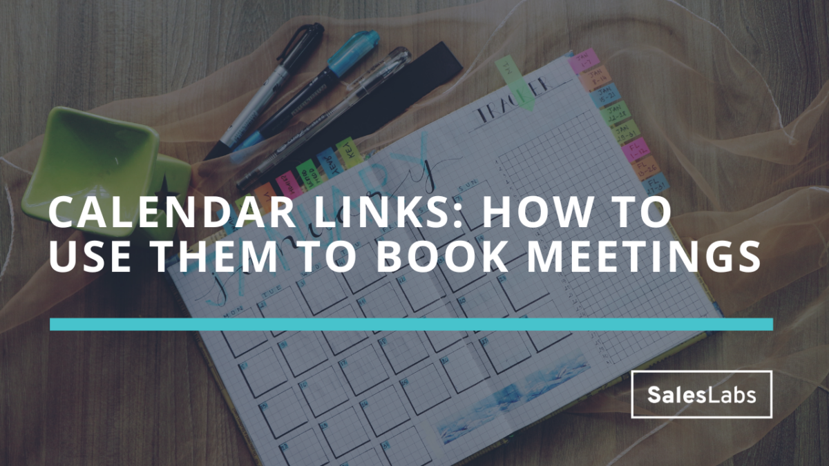 Calendar links: How to use them to book meetings