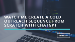 Watch me create a cold outreach sequence from scratch with ChatGPT