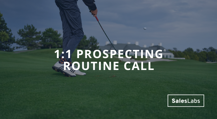 Prospecting routine hero image