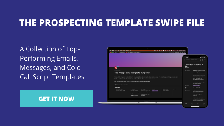 Prospecting Template Swipe File